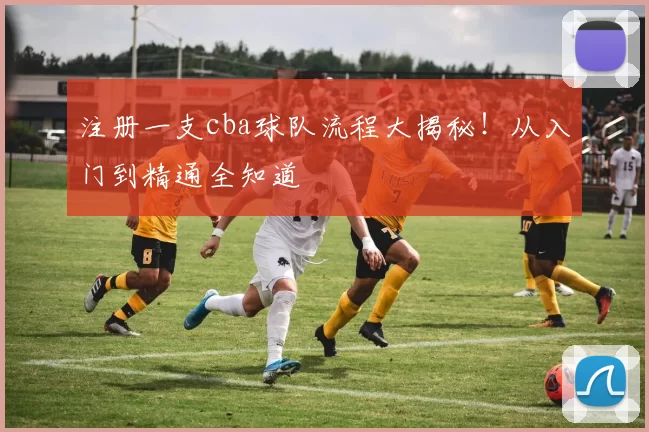 注册一支cba球队流程大揭秘!从入门到精通全知道