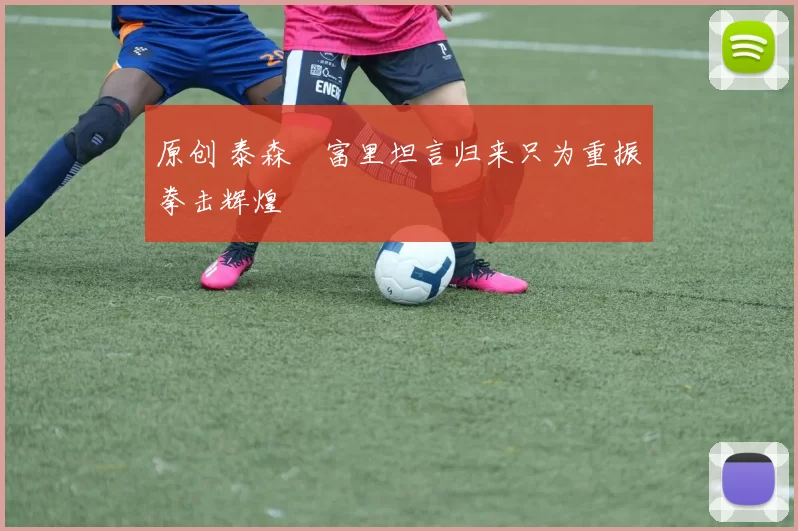 原创 泰森・富里坦言归来只为重振拳击辉煌